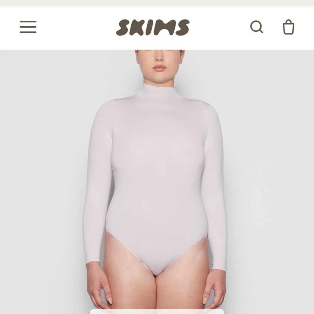 ESSENTIAL MOCK NECK LONG SLEEVE BODYSUIT